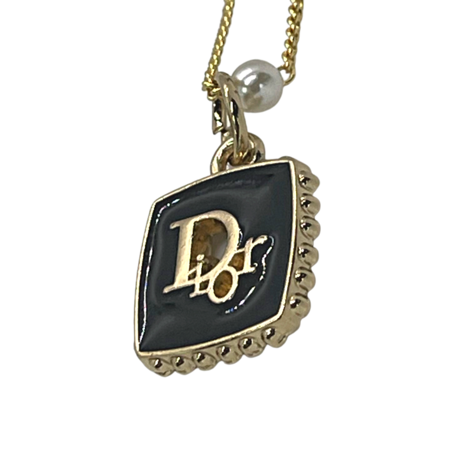 Child's 050 Gauge Figaro Chain Necklace in 14K Hollow Gold - 15